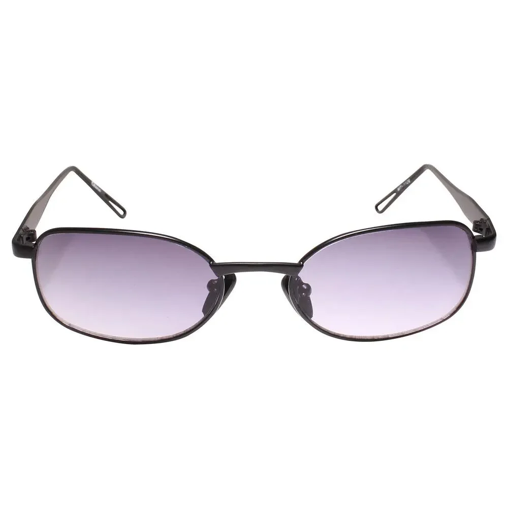 Indie Genuine Vintage 90s Fashion Rectangle Sunglasses Black Frame